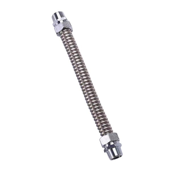 Tubos corrugados para aire acondicionado, tuberías de aire acondicionado central, de metal resistente. 30 cm x 2 cm