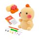 thumbnail image 1 of de animales de sin terminar, de para principiantes, haz tu propia muñeca, paquete completo de material de muñeca de, 1 of 9