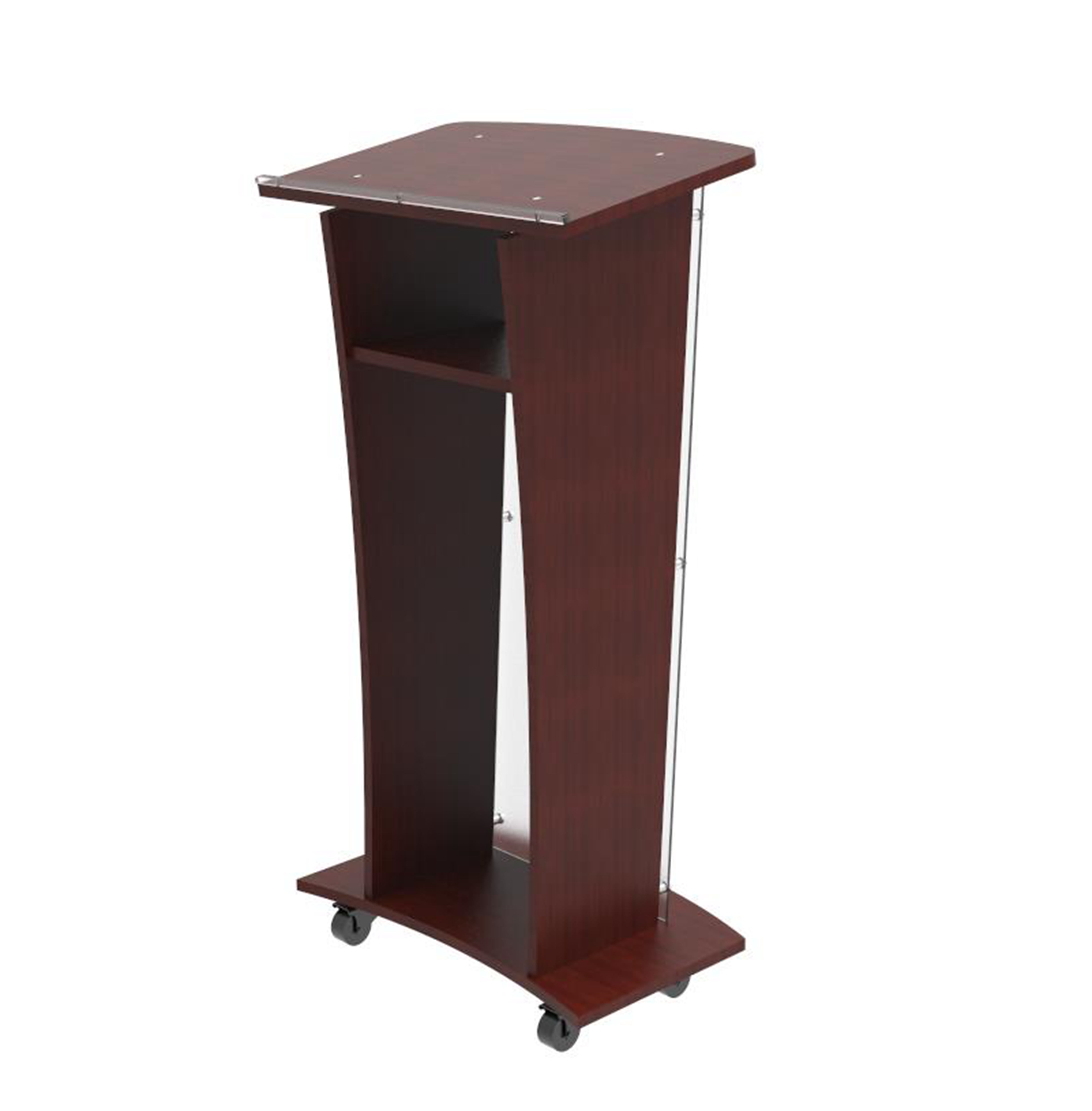 Blue Panel Front Lectern 