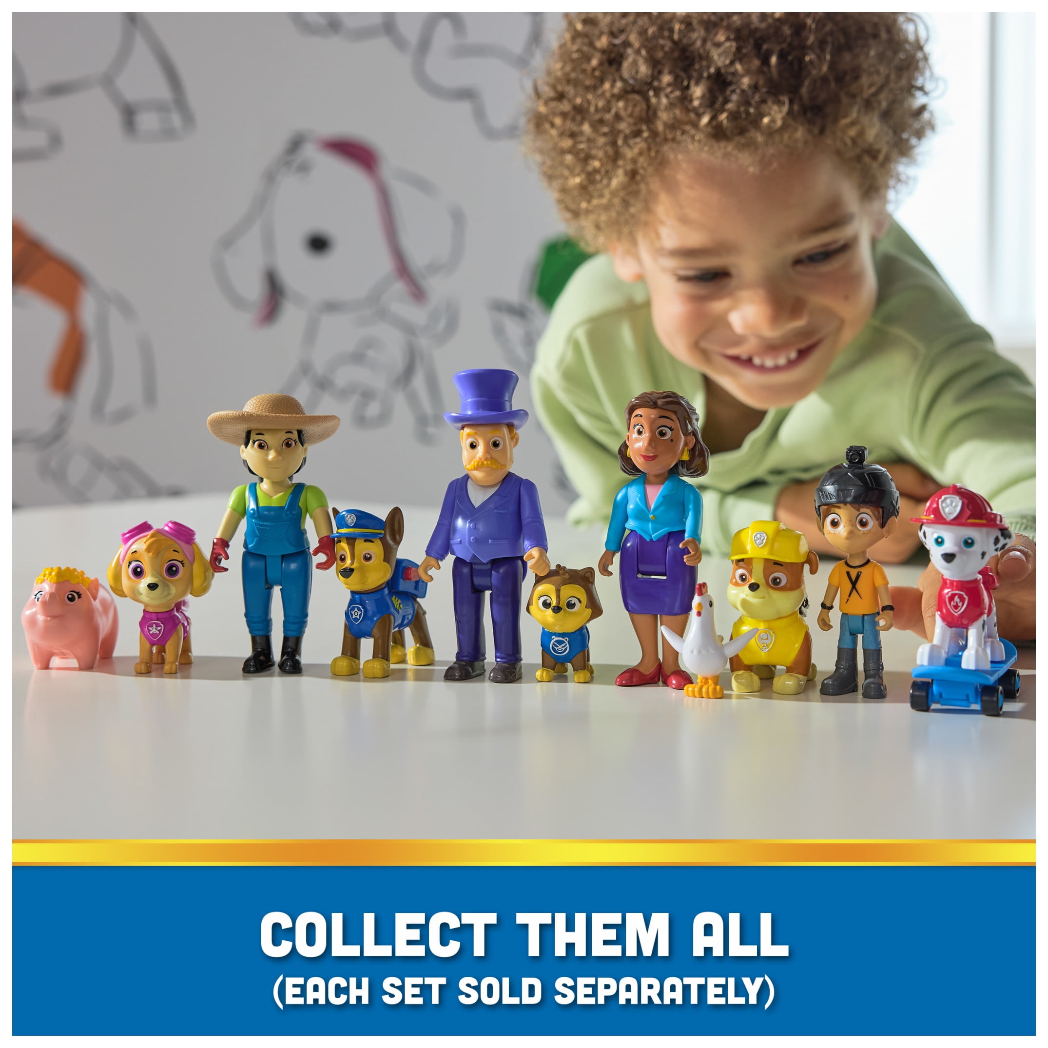 Pack De Figuras Patrulla Canina – Marshall Y Daring Danny X Con Skate – Juguete Oficial Para Niños +3 Años