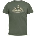 thumbnail image 1 of Willie Nelson - Legalize It Olive T-Shirt, 1 of 1