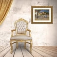 thumbnail image 3 of Obuchovsky, Yury 14x12 Gold Ornate Wood Framed with Double Matting Museum Art Print Titled - Light and Shadows II, 3 of 4