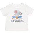 thumbnail image 3 of Inktastic My Great Aunt Loves Me to the Moon and Back Elephants Boys or Girls Baby T-Shirt, 3 of 5