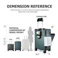 thumbnail image 3 of Luggage Feilario Hardside Spinner de 20 pulgadas con cierre TSA de aluminio, 3 of 6