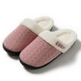 thumbnail image 5 of Vedolay House Slippers for Women Cute Plush Slippers House Non-Slip Indoor Warm Shoes Pink,41, 5 of 5