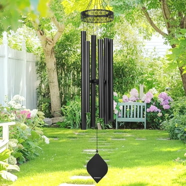 48"Wind Chimes for Outside Deep Tone Large Wind Chimes Outdoor Clearance, Deep Tone Wind Chimes, Windchimes Outdoors, Memorial Wind Chimes