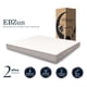 thumbnail image 1 of Colchón Individual EBDreams Zun Firme Blanco 3 tecnologías Memory Foam Uso Rudo Hecho en México El Bazar Store, 1 of 5