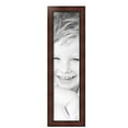 thumbnail image 2 of ArtToFrames 8" x 32" Honors Mahogany Picture Frame, 8x32 inch Brown Wood Poster Frame (WOM-5155), 2 of 7
