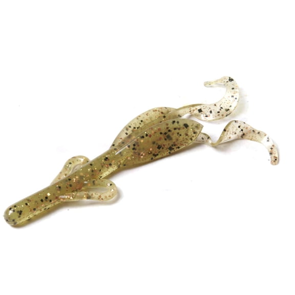 Zoom Fishing Lures 042297-SP Baby Brush Hog 4 Inch Trailer 4 Inch 12 Pack Houdini