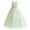 Light Green, variant on IBTOM CASTLE Little Big Girls Flower Tulle Dress Princess Pageant Birthday Party Wedding Formal Floor Length Long Dance Evening Maxi Gown 13-14 Years Royal Blue