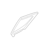 Genuine OE Kia Weatherstrip - 83533-3T000