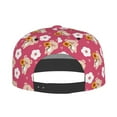 thumbnail image 4 of Fotbe Piggy Sunflower Flat Bill Visor Cap Classic Snapback Hat Polyester Foam Trucker Hat Trucker Cap Adjustable Baseball Cap, 4 of 9