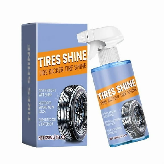 Quick Drying Tire Dressing Tire Shine Sprayer 120ml High Gloss