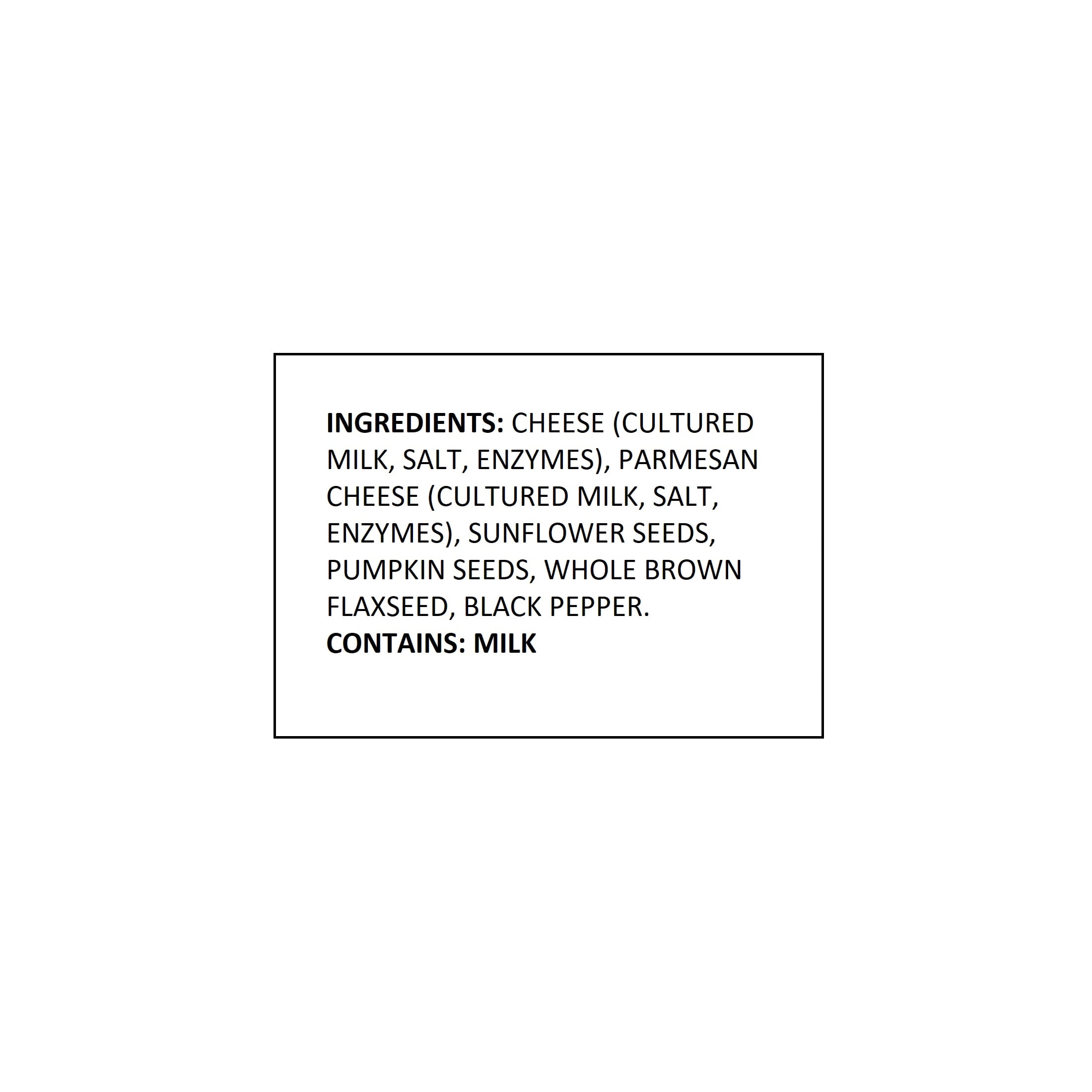 ParmCrisps Gluten-Free Superseeds & Cheese Oven-Baked Parm Crisp Cheese Crackers, 1.75 oz