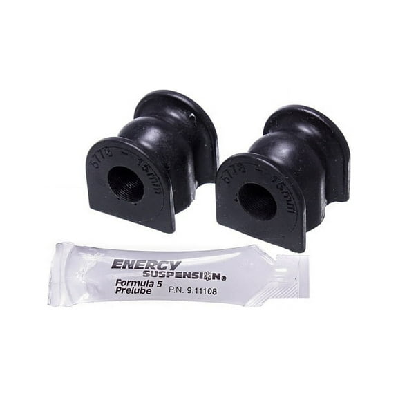Energy Suspension 04-05 Acura TSX Black 15mm Rear Sway Bar Bushing Set