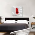 thumbnail image 2 of ARTCANVAS Albania Country in the Balkans on World Map Canvas Art Print - Size: 26" x 26" (0.75" Deep), 2 of 9