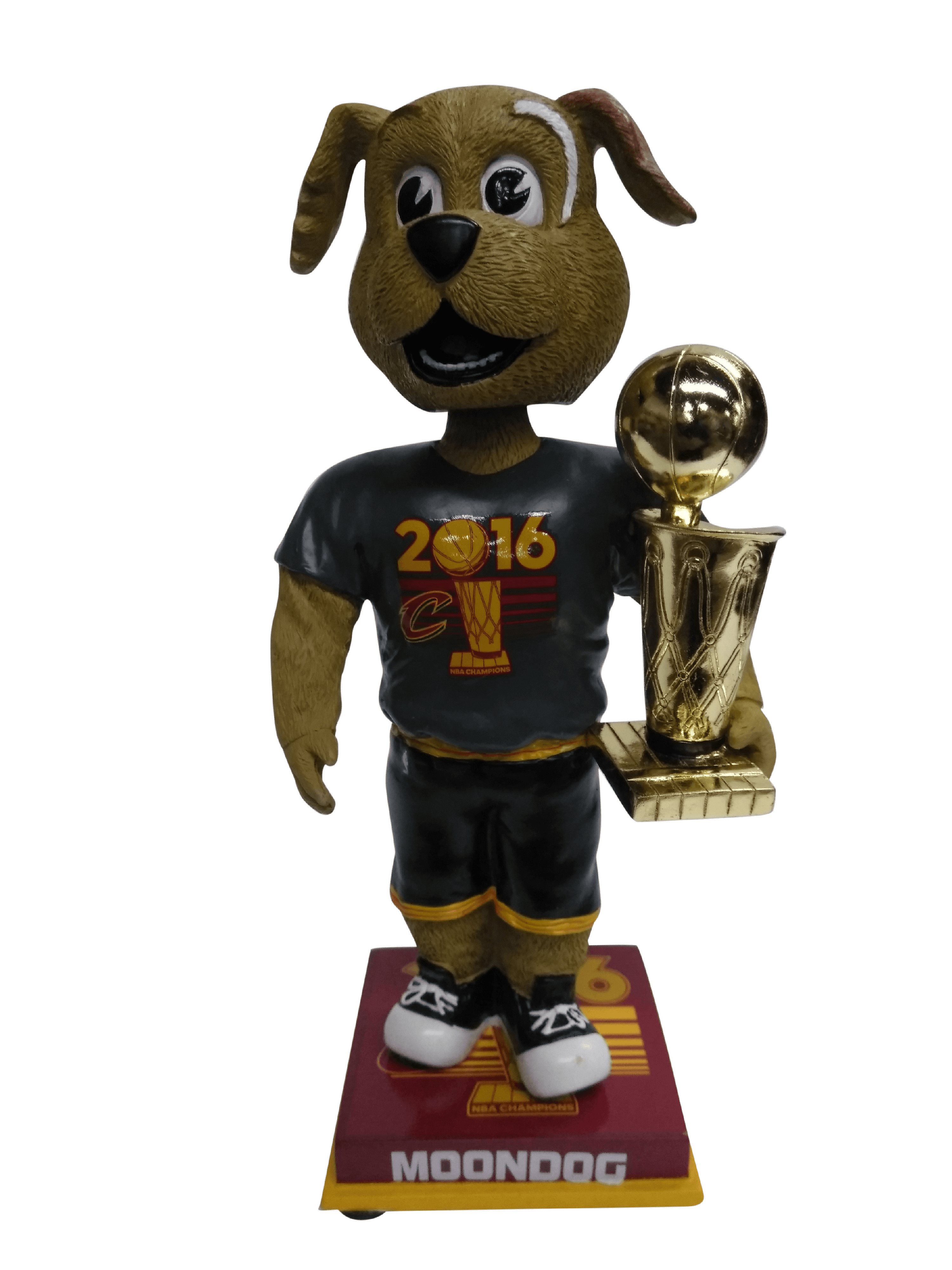 Moondog Cleveland Cavs 2016 NBA Champions T-Shirt Bobblehead #/216