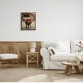 thumbnail image 2 of Stupell Industries Trotting Highland Cattle Bold Red Barn Photograph Luster Gray Floating Framed Canvas Print Wall Art, Design by Dakota Diener, 2 of 6