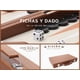 thumbnail image 4 of Backgammon Hanylish de Cuero Sintético con Estuche, Set Completo, 4 of 5
