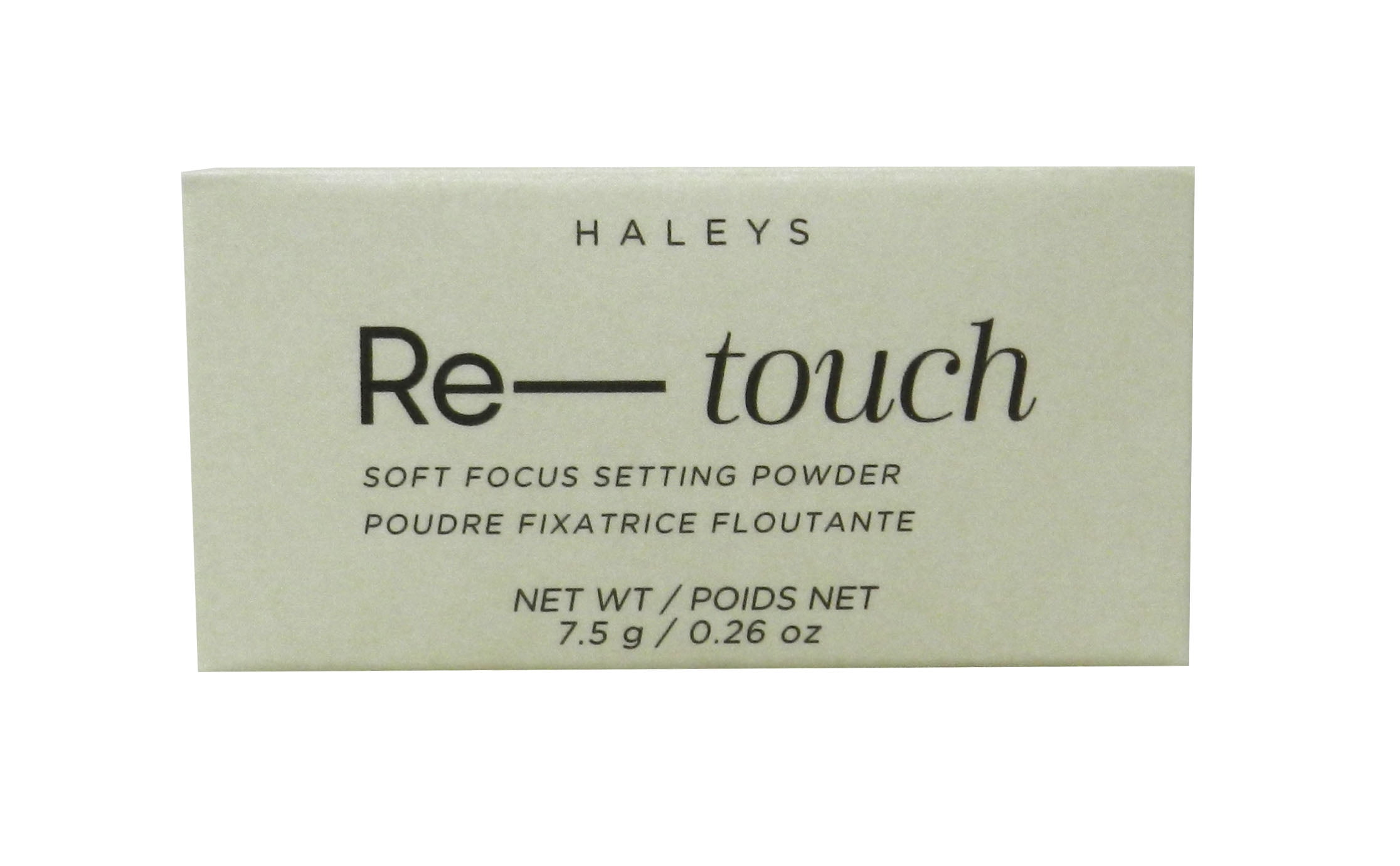 Haleys Re-Touch Soft Focus Setting Powder Light Medium Warm 0.26 Ounces