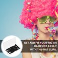 thumbnail image 4 of Shisuyan Wig Net Clip Black 20Pcs 2.8x1.2x0.08in, 4 of 8