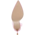 thumbnail image 4 of STEVE MADDEN Womens Pink Transparent Asymmetrical Padded Vienne Pointed Toe Stiletto Slip On Slingback 6.5 M, 4 of 4