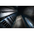 thumbnail image 2 of Suzuki, Daiki 32x23 Gold Ornate Wood Framed with Double Matting Museum Art Print Titled - Shinjuku-4, 2 of 4