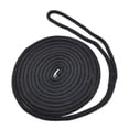 thumbnail image 2 of Amdohai 2pcs Dock Line Boat Bungee Dock Line Nylon Braided Docking Lines Marine Mooring Rope with Eye Loop, 2 of 7