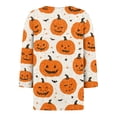 thumbnail image 6 of Halloween Cute Shirts for Women Funny Ghost Pumpkin Spider Graphic Tee Halloween Witch Novelty Graphic Tees, 6 of 6