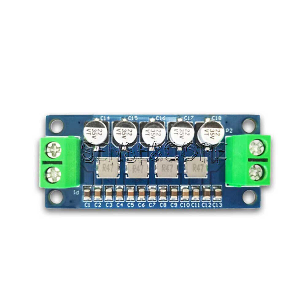 DC 035V 05A Power Filter Module Lowpass Filter Voltage Regulator