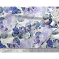 thumbnail image 3 of Soimoi Cotton Duck Fabric Dot & Butterfly Printed Fabric 1 Yard 42 Inch Wide, 3 of 3