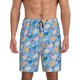 thumbnail image 1 of Balery Cute Chickens and Flowers Pantalones cortos de pijama de punto de algodón para hombre con cinturilla y bolsillos-4X-Large, 1 of 6