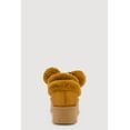 thumbnail image 3 of Women's Faux Fur Pom Pom Platform Clogs, 3 of 3