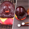 thumbnail image 5 of Buddhist Percussion Wooden Instrument for Home Use 1Set, 5 of 5