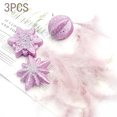 thumbnail image 3 of Adornos navideños Colgante de espuma de plumas Decoración creativa del árbol de Navidad JAMW Sencillez, 3 of 5