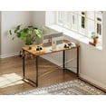 thumbnail image 5 of Sofanext 40 Inch Small Home Office Computer Desk, Student Writing Table for Small Spaces, Simple Modern Desk with Headphone Hooks, Vintage, 5 of 6