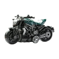 Moocorvic Motorcycles Toy Model Pull Back Cars Christmas Birthday Gifts,Green