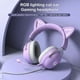 thumbnail image 4 of Audífonos Diadema Microfono Auriculares Gamer Petukita Box X11 Violeta Petukita Box Luz Led, 4 of 6