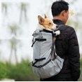 thumbnail image 3 of Mochila para perros, mochila con forro impermeable, pequeña bolsa de viaje para senderismo, caminatas, ciclismo, 3 of 5