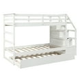thumbnail image 3 of Twin-Over-Twin Bunk Bed with Twin Size Trundle and 3 Storage Stairs, 3 of 7
