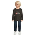thumbnail image 4 of Garanimals Toddler Boy Long Sleeve Graphic T-Shirt, Sizes 12M-5T, 4 of 7