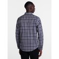 thumbnail image 3 of George Men's Poplin Shirt with Long Sleeves, Sizes S-3XL, LT-4XLT, 2XB-6XB, 3 of 5