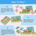 thumbnail image 4 of Wooden Jigsaw Puzzles Including Lion Elephant Deer for Children Preschool Learning Educational Puzzles Toys for Boys and Girls, 4 of 4