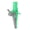 Green, variant on Suodoka Insulated Test Clamp Safe 0.78 inches / 20mm Opening Current Test Clip with 4mm Banana Socket for Car Trucks Electrical Projects 600V-1000V 10A Replacement Auto Diagnostic Green