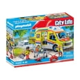 thumbnail image 2 of Set de Juego Playmobil Rescate Ambulancia con luz y sonido 67 Piezas, 2 of 4