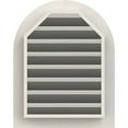 thumbnail image 5 of 20"W x 20"H Round Top Gable Vent (25"W x 25"H Frame Size): Primed, Functional, Smooth Western Red Cedar Gable Vent w/ 1" x 4" Flat Trim Frame, 5 of 13
