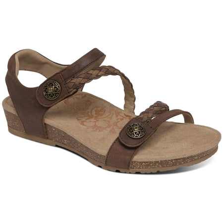 Aetrex - Jillian Braided Quarter Strap Sandal