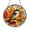 Acrylic 3.5 Inch, variant on Stained Glass Effect Window Hanging Mockingbird Bird Sun Catcher with Yellow Leaves, Window Decor Glass Panel for Home and Indoor Wall Art, Nature Theme Suncatcher Gift for Bird Lovers