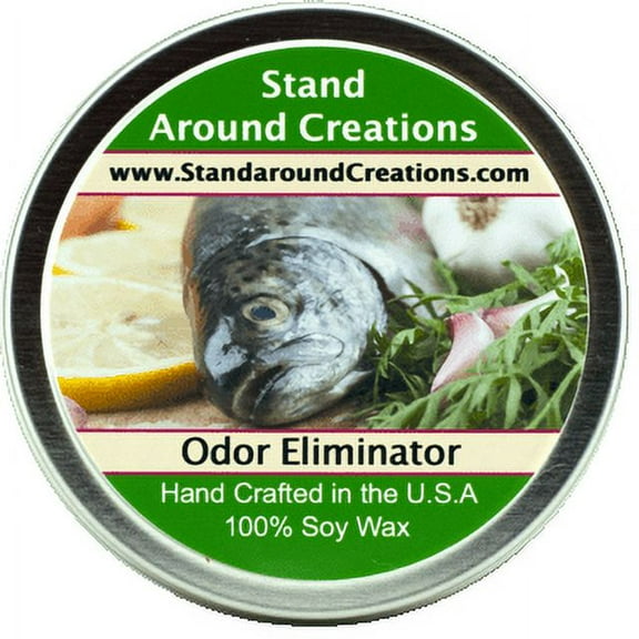 ODOR ELIMINATOR TIN 8-OZ. ALL NATURAL SOY CANDLE