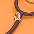 thumbnail image 3 of Medical Enamel Stethoscope Ring with Crystal Luxury Medicine Jewelry for Doctor Nurse Rings Size 7-9 A3-R018-S 9, 3 of 6